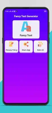 Fancy Text Generator android App screenshot 4